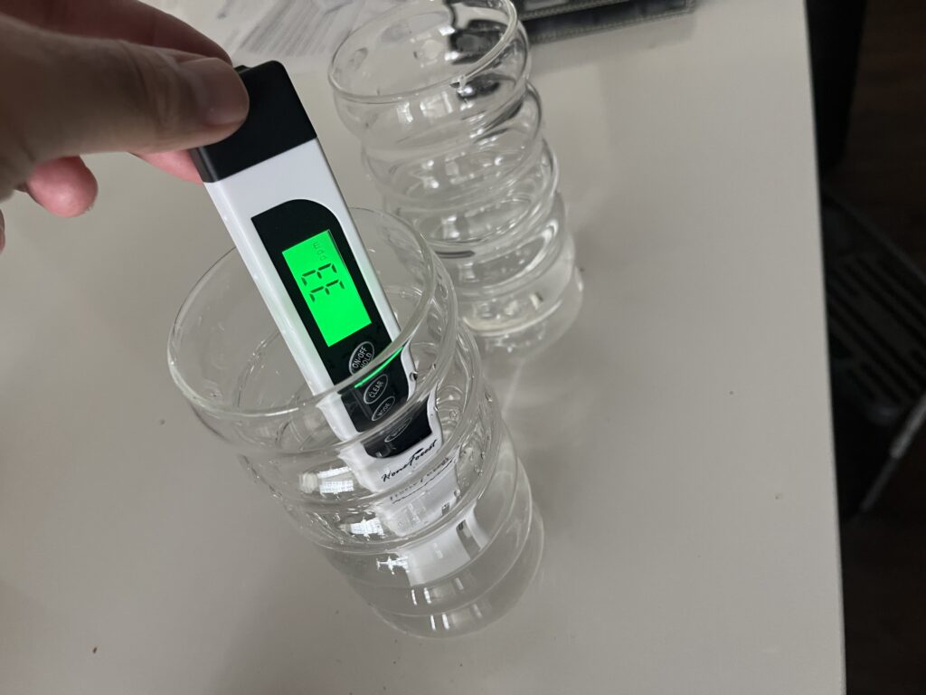 reverse osmosis filtered water quality