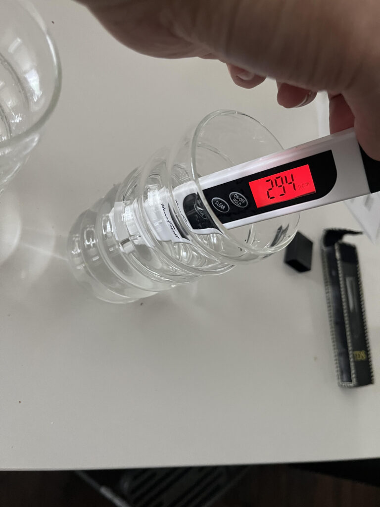 tap water quality